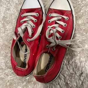 Converse Red Sneakers